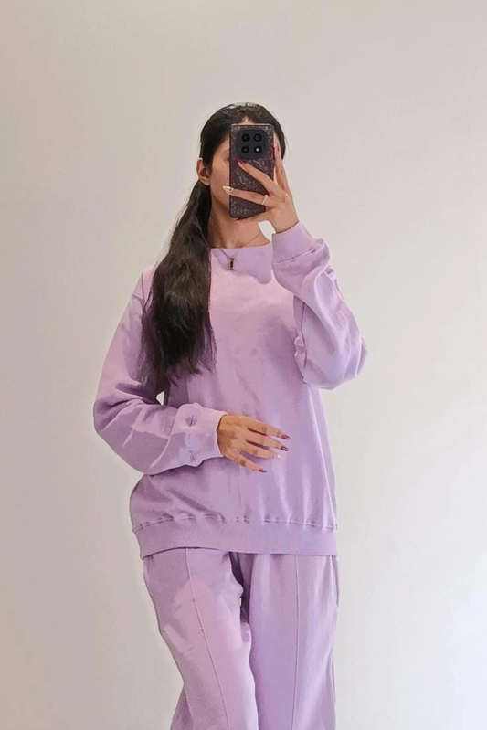 Purple Winter Track Suit